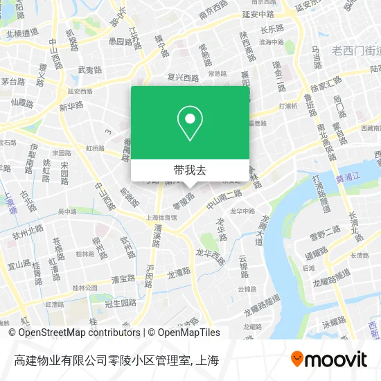 高建物业有限公司零陵小区管理室地图