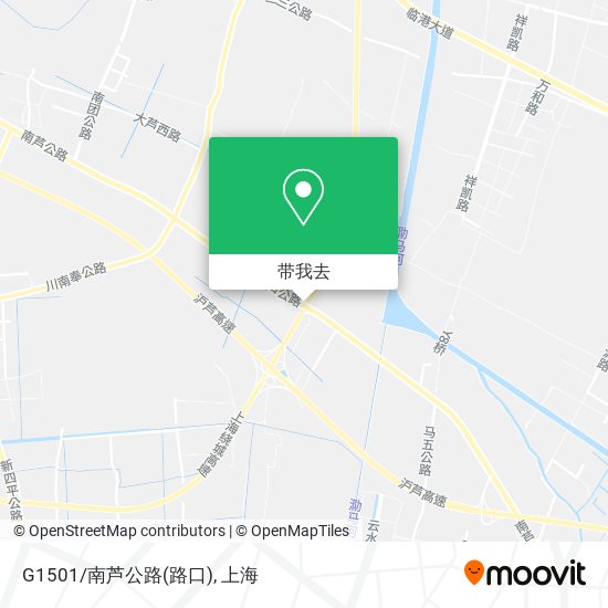G1501/南芦公路(路口)地图