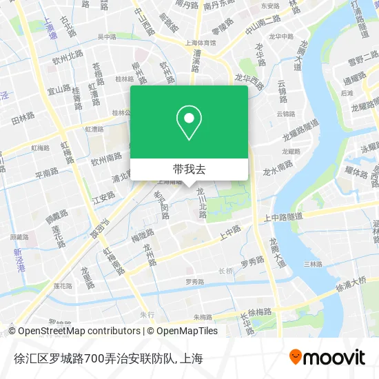 徐汇区罗城路700弄治安联防队地图