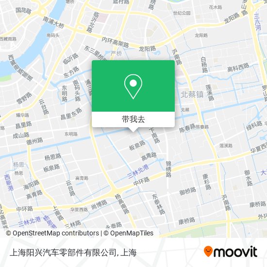 上海阳兴汽车零部件有限公司地图