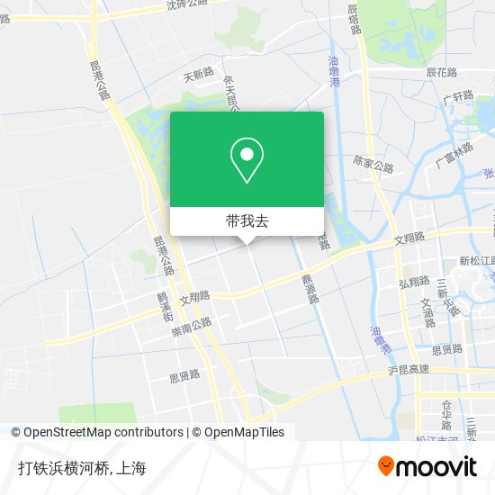 打铁浜横河桥地图