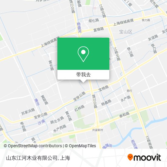 山东江河木业有限公司地图