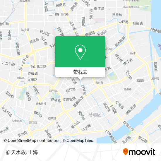 皓天水族地图