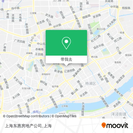 上海东惠房地产公司地图