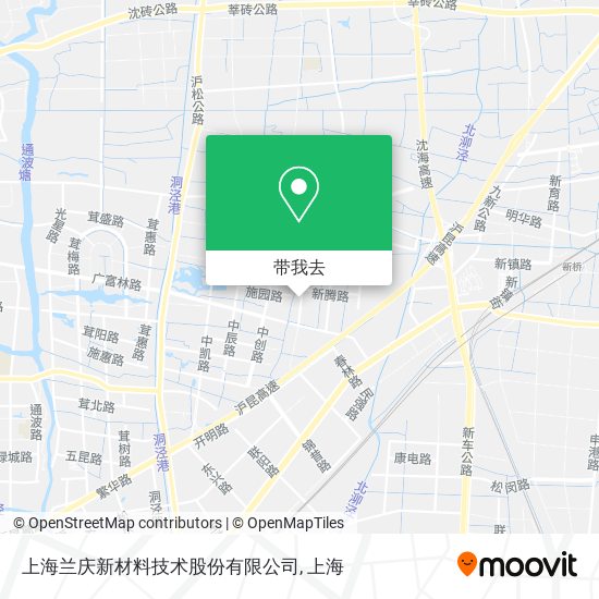 上海兰庆新材料技术股份有限公司地图