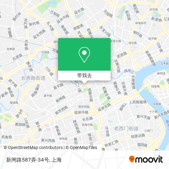 新闸路587弄-34号地图