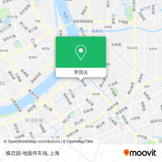 蝶恋园-地面停车场地图