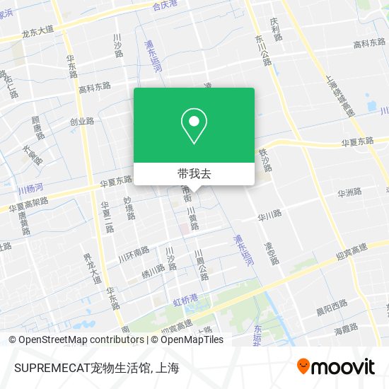 SUPREMECAT宠物生活馆地图