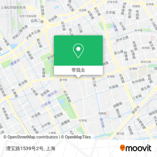 漕宝路1539号2号地图