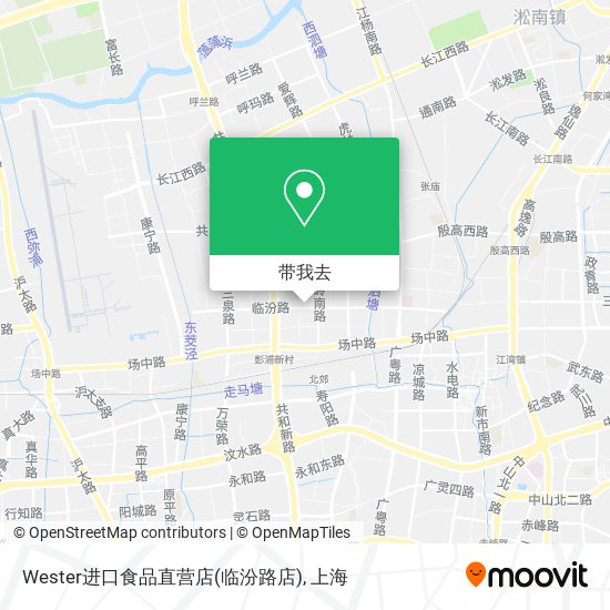 Wester进口食品直营店(临汾路店)地图