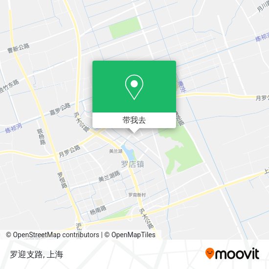 罗迎支路地图