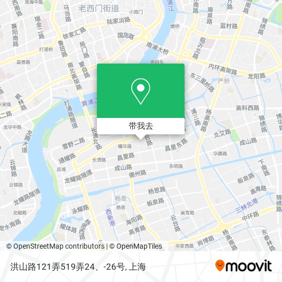 洪山路121弄519弄24、-26号地图