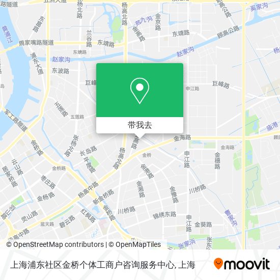 上海浦东社区金桥个体工商户咨询服务中心地图