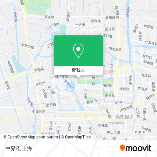 中界泾地图