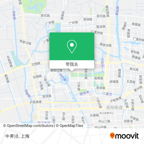 中界泾地图