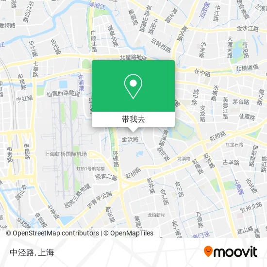 中泾路地图