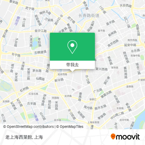 老上海西菜館地图