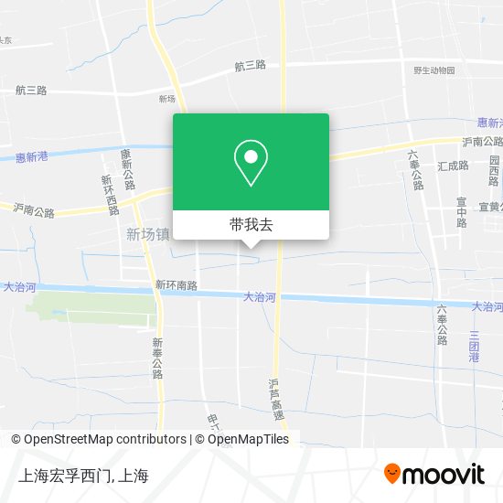 上海宏孚西门地图