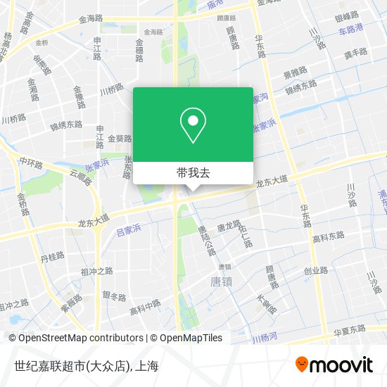 世纪嘉联超市(大众店)地图