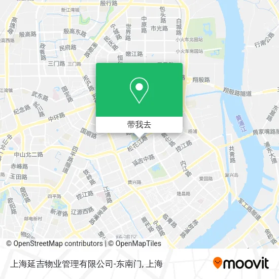 上海延吉物业管理有限公司-东南门地图