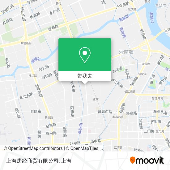 上海唐经商贸有限公司地图