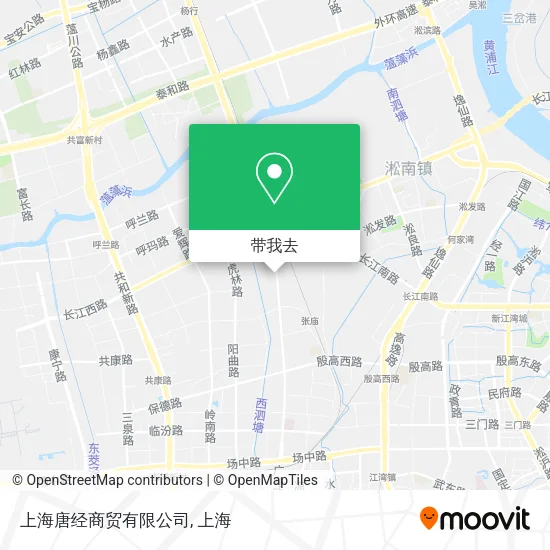 上海唐经商贸有限公司地图