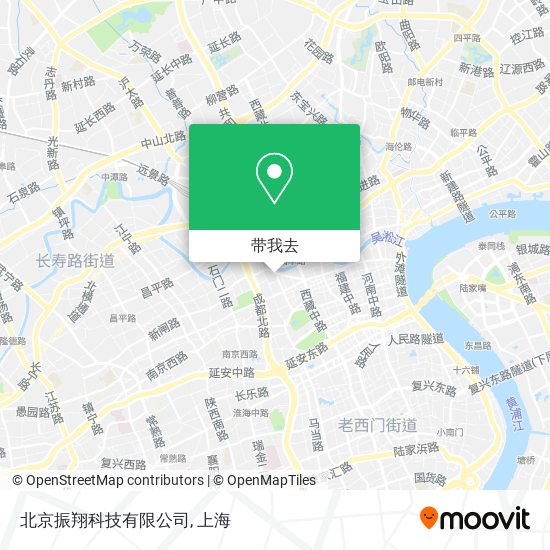 北京振翔科技有限公司地图