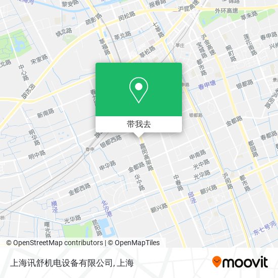 上海讯舒机电设备有限公司地图