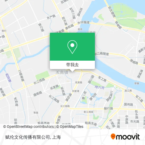 赋伦文化传播有限公司地图