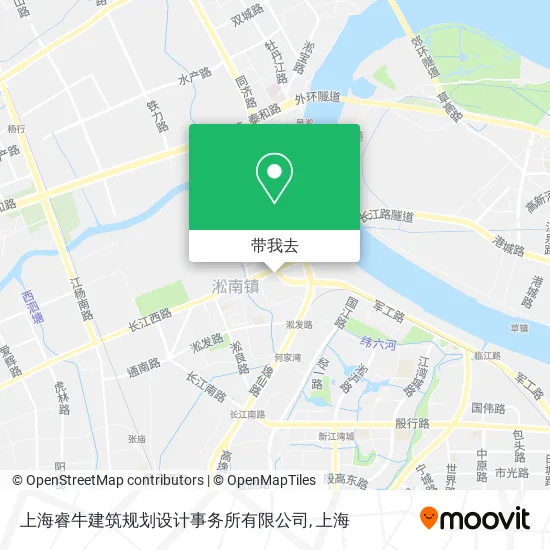上海睿牛建筑规划设计事务所有限公司地图