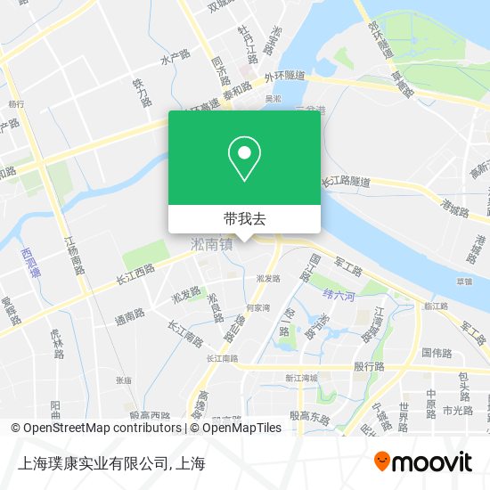 上海璞康实业有限公司地图