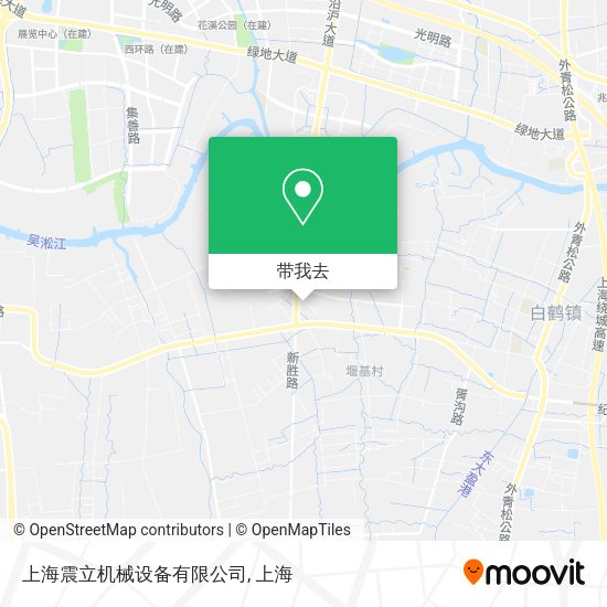 上海震立机械设备有限公司地图