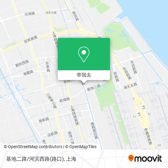 基地二路/河滨西路(路口)地图