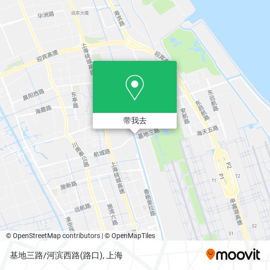 基地三路/河滨西路(路口)地图