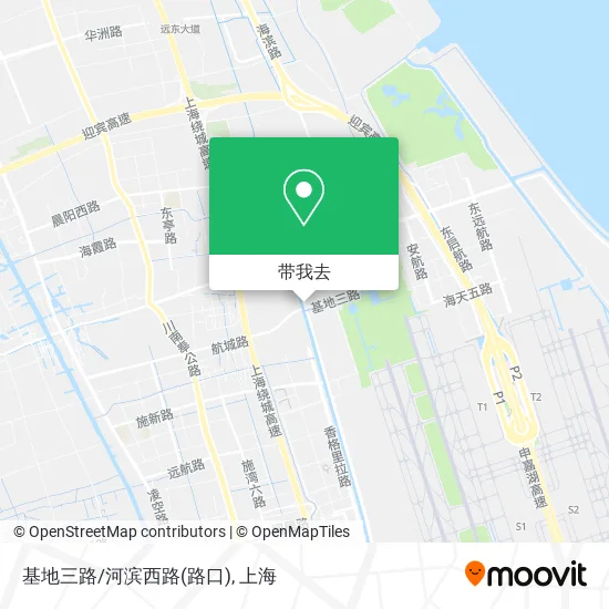 基地三路/河滨西路(路口)地图