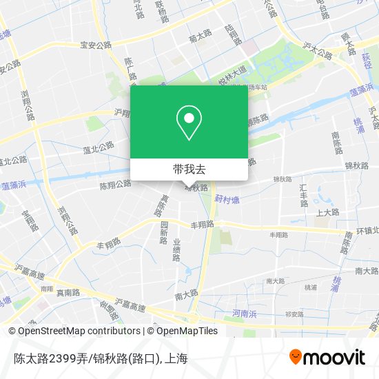 陈太路2399弄/锦秋路(路口)地图