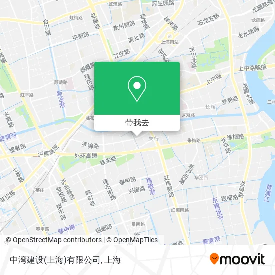中湾建设(上海)有限公司地图