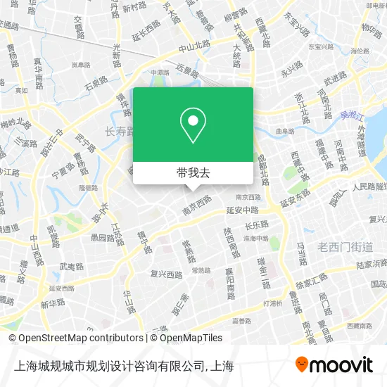 上海城规城市规划设计咨询有限公司地图