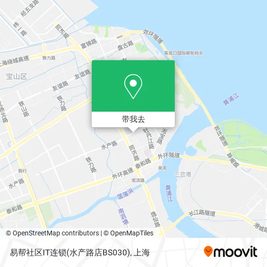 易帮社区IT连锁(水产路店BS030)地图