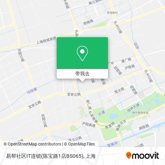 易帮社区IT连锁(陈宝路1店BS065)地图