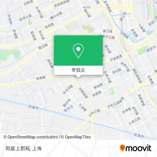 郎庭上郡苑地图