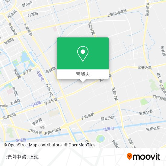 澄浏中路地图