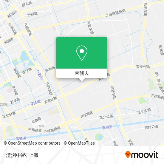 澄浏中路地图