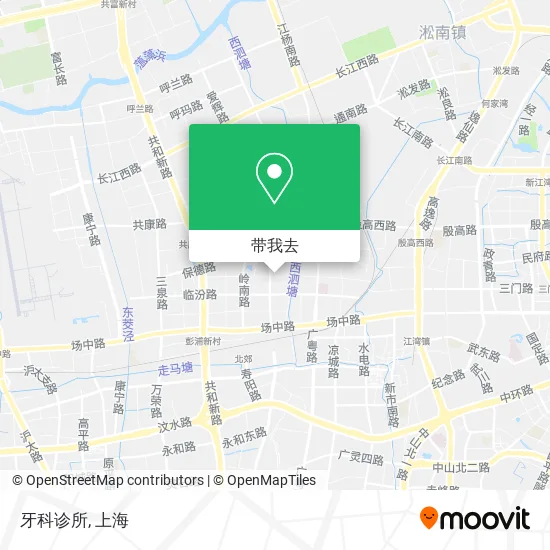 牙科诊所地图