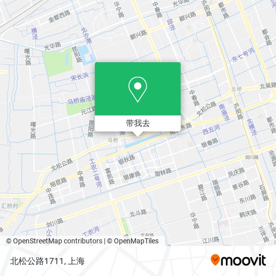 北松公路1711地图