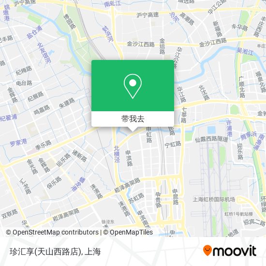 珍汇享(天山西路店)地图