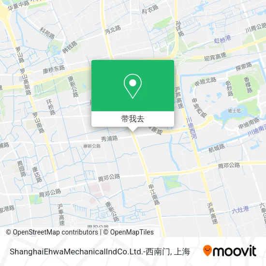ShanghaiEhwaMechanicalIndCo.Ltd.-西南门地图