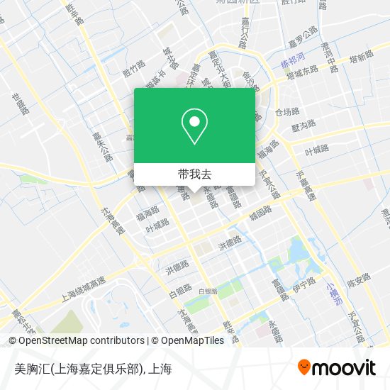 美胸汇(上海嘉定俱乐部)地图