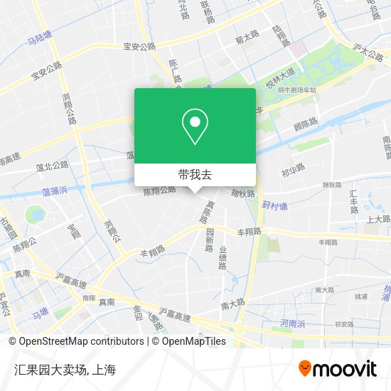 汇果园大卖场地图