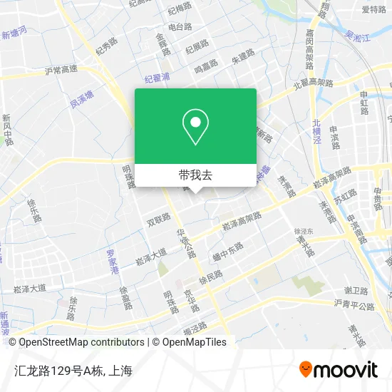 汇龙路129号A栋地图